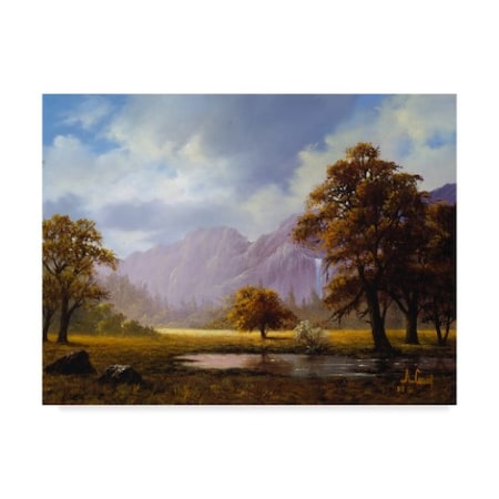 Anthony Casay 'Mountain Scene 2' Canvas Art,24x32